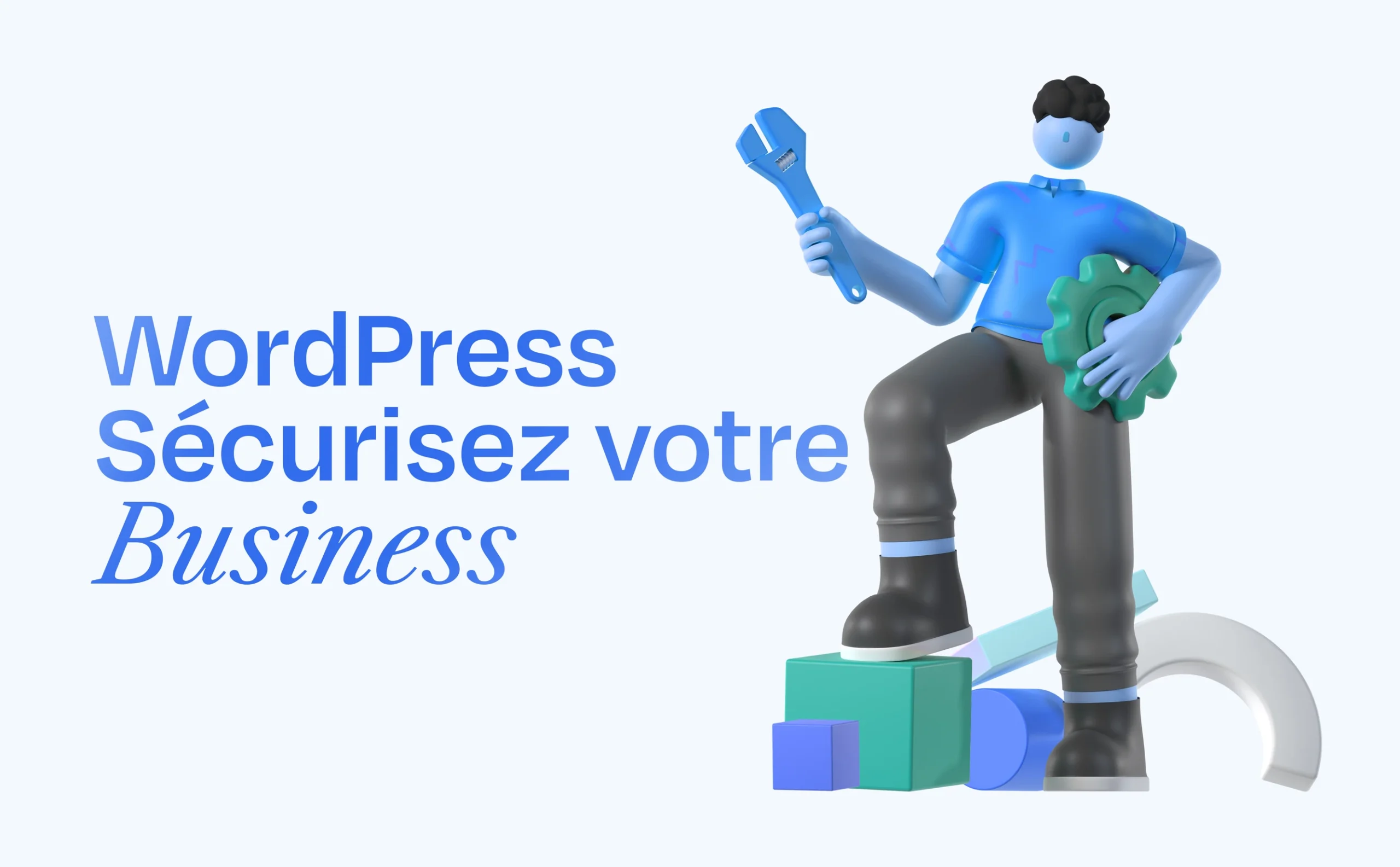 Expert en agence web réalisant la maintenance technique d'un site WordPress