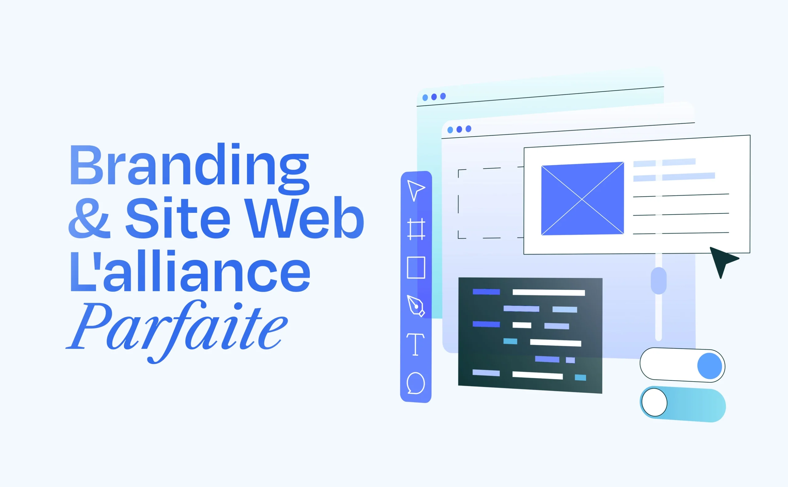 Le lien entre la charte graphique d'une identité de marque et le webdesign d'un site internet